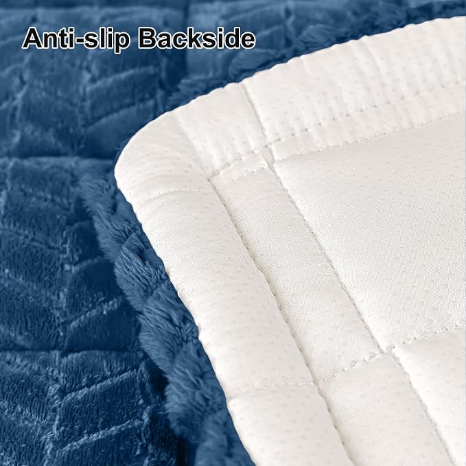 Smiry Couch Cover for Dogs, Non Slip Fuzzy Pet Sofa Covers Washable | Sofa - Image 6