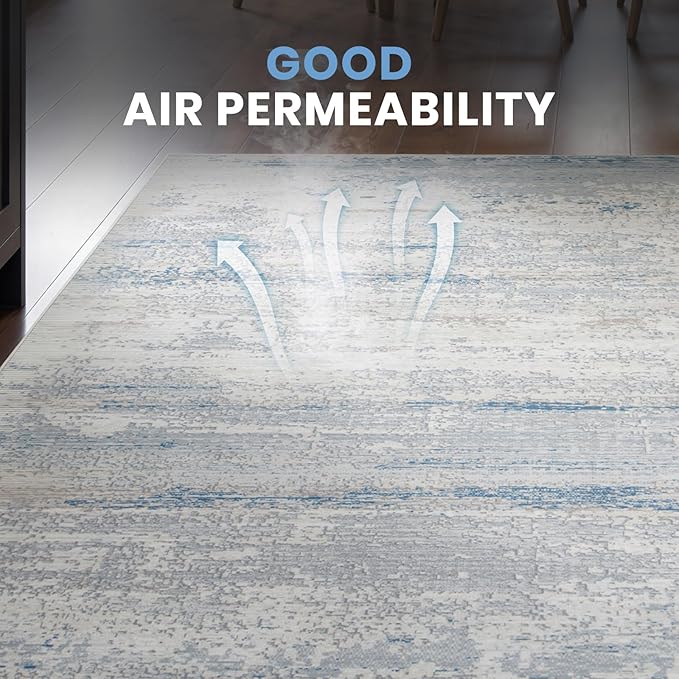 Washable Rugs 4x6 Area Rugs for Living Room, Dining Room, Kids Room | Machine - Image 3
