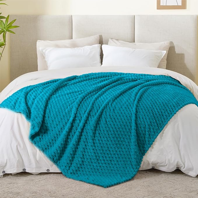 BEDELITE Jewel Blue Throw Blanket - Image 5