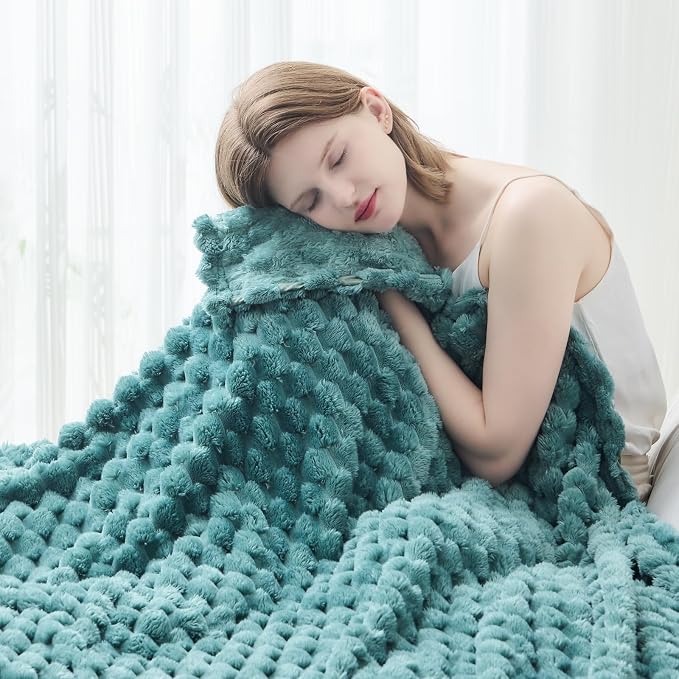 NEWCOSPLAY Fleece Clouds Cozy Throw Blanket by NEWCOSPLAY