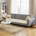 Hokway Velvet Couch Cushion Covers Water Resistant Seat Covers Stretch Sofa by Hokway