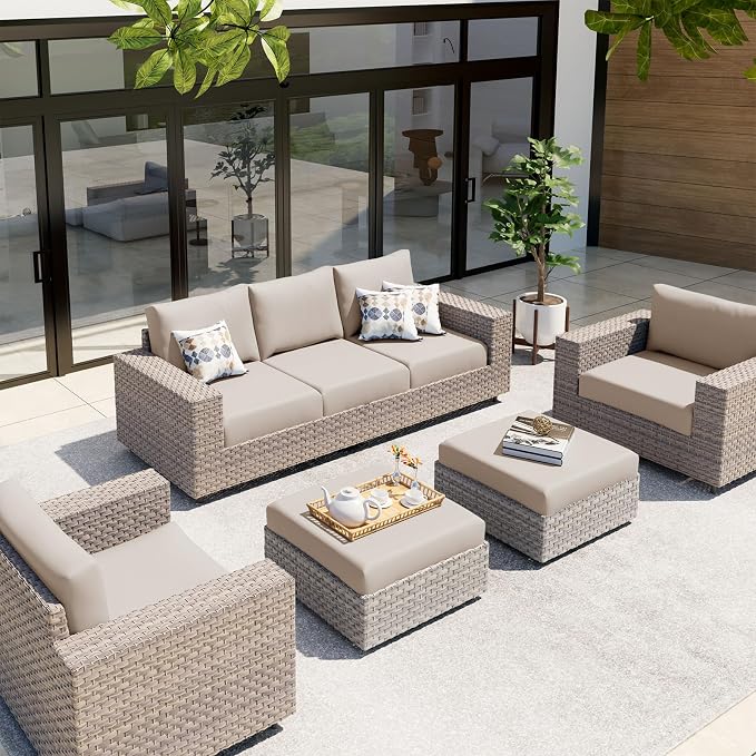 Waterproof Sectional Sofa Cushion Covers, L Shape Couch Slipcovers | L Shape - Image 8