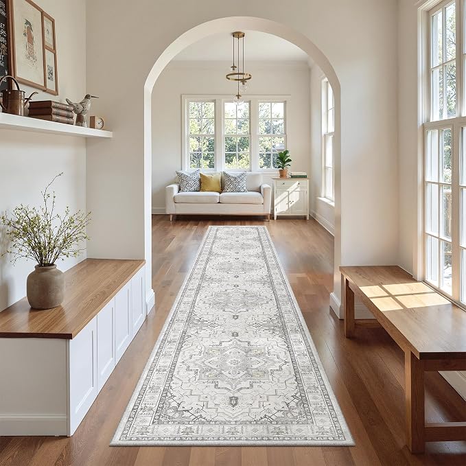 Madane Washable Runner Rugs 2x12 Long - Image 4