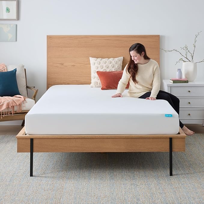 Linenspa 8 Inch Gel Infused Memory Foam Mattress – Queen Size – Medium Feel - Cooling Gel - Mattress in a Box - Primary or Guest Bedroom - Pressure Relieving and Breathable – CertiPUR-US Certified