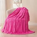 NEWCOSPLAY Fleece Ribbed Cozy Twin Blanket by NEWCOSPLAY