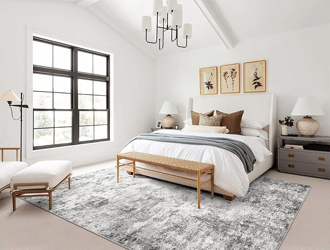 UERMEI 10x14 Washable Area Rug - Image 7