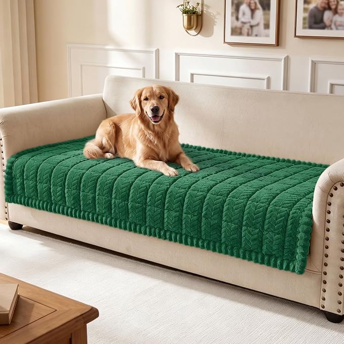 Smiry Couch Cover for Dogs, Non Slip Fuzzy Pet Sofa Covers Washable | Sofa by Smiry