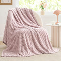BEDELITE Lotus Pink Throw Blanket by BEDELITE