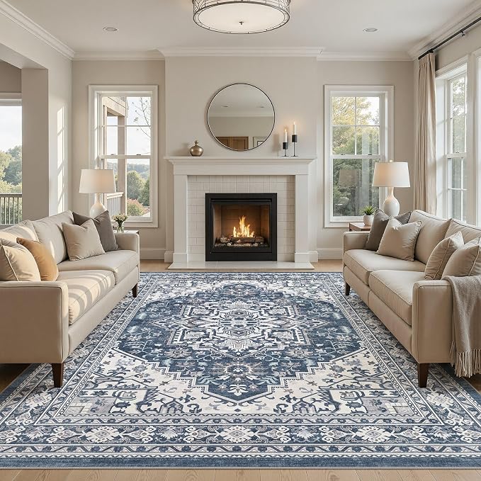 UERMEI 8x10 Area Rug for Living Room - Image 10