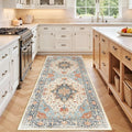 RELEANY Washable Area Rug, Runner 3'x8', Water Repellent, Pet Friendly by RELEANY