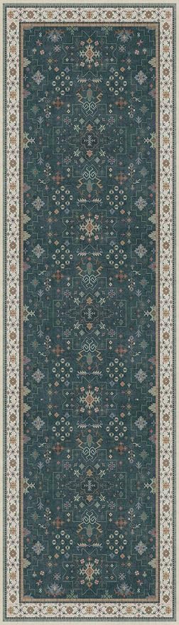 Vintage 2x7 Washable Runner Rug Non Slip - Image 9
