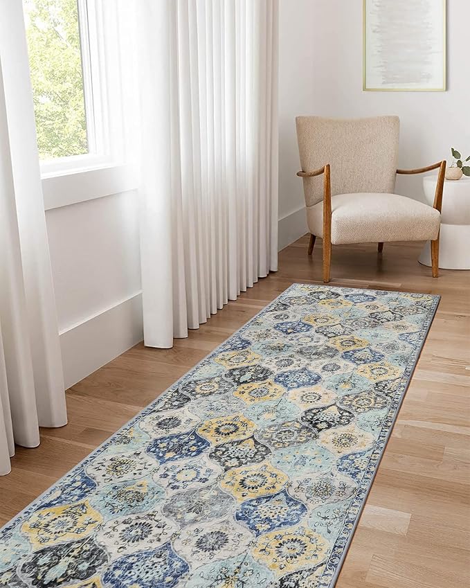 Lahome Moroccan Washable Hallway Runner - Image 5