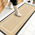 OLANLY Front Door Mat Outside 47x17, All-Season Heavy-Duty Rubber Doormat | by OLANLY