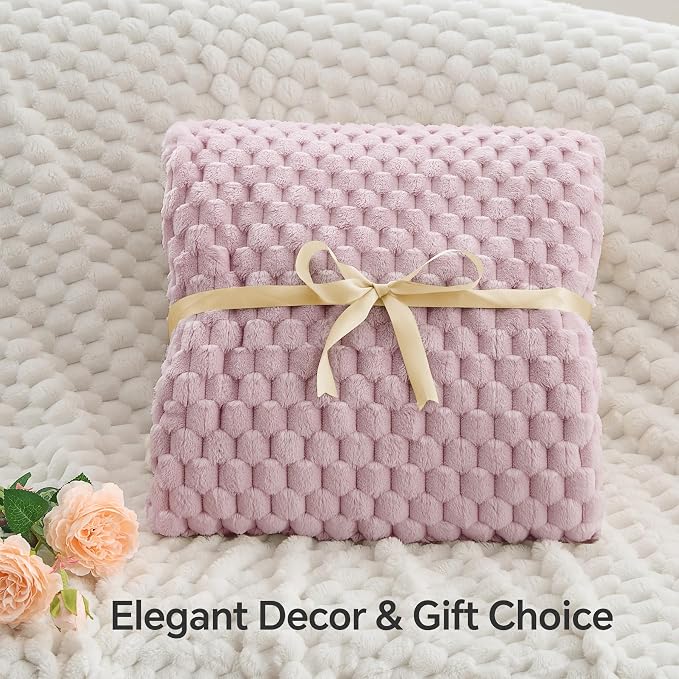 BEDELITE Lotus Pink Twin Blanket - Image 4