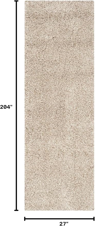 SAFAVIEH California Shag Collection Runner Rug - Image 2