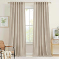RYB HOME Sheer Curtains 108 inches, Extra Long Floor to Ceiling Curtains | by RYBHOME