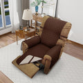 Reversible Chair Covers for Recliner Oversized, Water Repellent, Chair by LuxshareHome