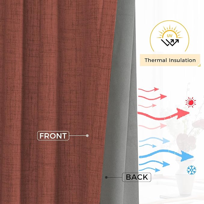 INOVADAY 100% Blackout Curtains - Image 4