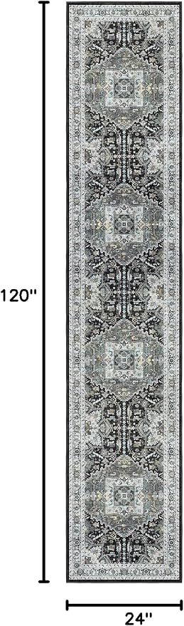 Madane Washable Runner Rugs 2x10 - Image 2