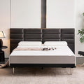 Amazon Basics Memory Foam Mattress, Soft Plush Feel, 10 Inch, Queen, White/Grey