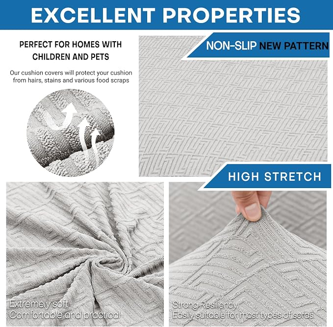 XINEAGE 2026 New 3 Pieces Couch Covers - Image 5