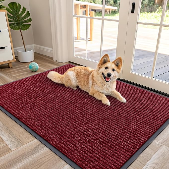 OLANLY Front Door Mat 47x34, Waterproof Heavy-Duty Indoor Outdoor Doormat | by OLANLY