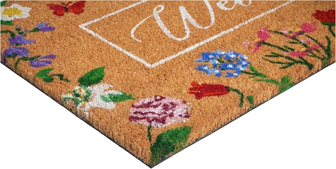Calloway Mills Butterfly Garden Welcome Doormat 24 x 36 - Image 6