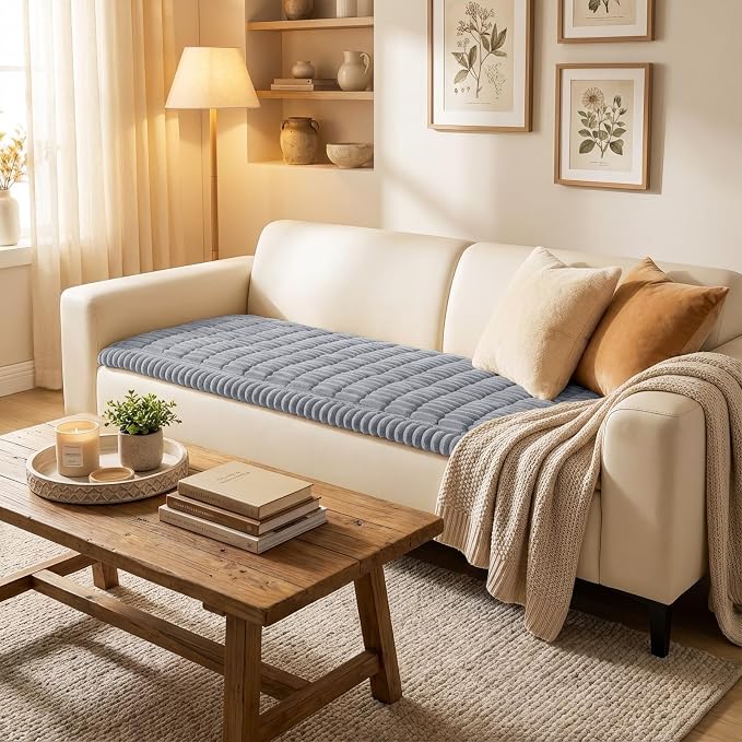 Smiry Couch Cover for Dogs, Non Slip Washable Sofa Protector for Pets | Soft - Image 2