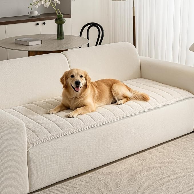 Couch Covers for Dogs Washable, Non Slip Couch Covers for Loveseat Sofa Pet by PJLZJFBY
