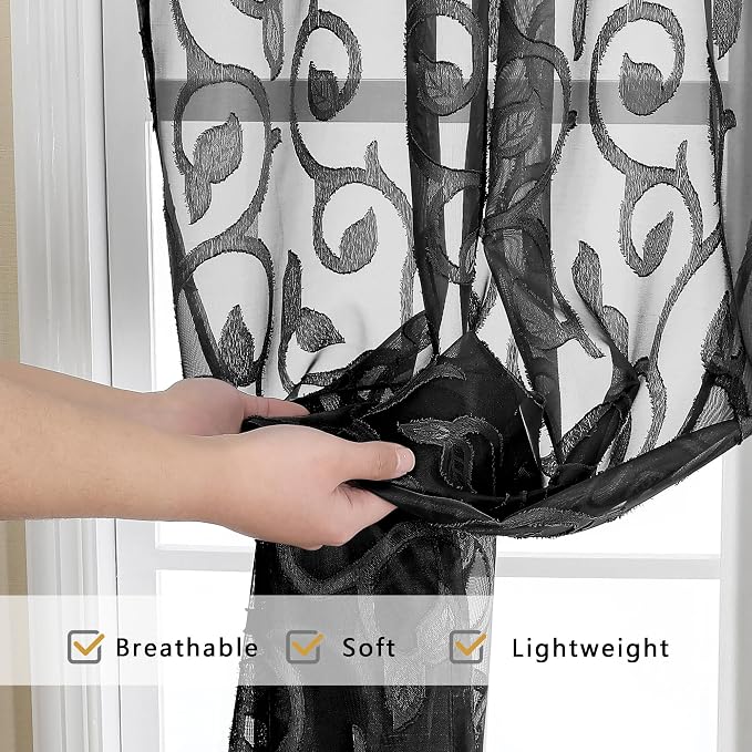 Furman Sheer Curtains 63 inch Length - Image 5