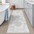 2x6 Runner Rug Non Slip, Washable Hallway Runner Rug, Nursery Room, Soft Runner by Restydon