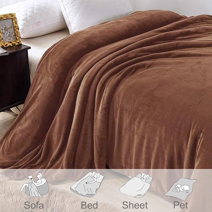 Exclusivo Mezcla Soft Fleece Throw Blanket - Image 4