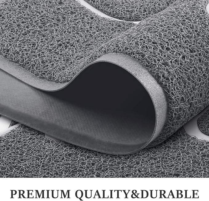 Door Mat, Welcome Mat Low Profile Floor Mat Front Doormat Indoor and Outdoor - Image 5