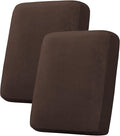 H.VERSAILTEX Velvet Stretch Couch Cushion Cover Plush Cushion Slipcover by HVERSAILTEX