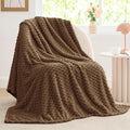 BEDELITE Brown Throw Blanket for Couch, Soft Cozy Gifts for Women, 50 * 60 | 3D by BEDELITE