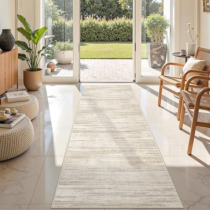 2x7 Runner Rug Non Slip, Washable Hallway Runner Rug, Nursery Room, Soft Runner by Restydon
