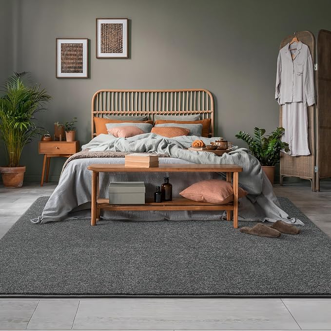 5x7 Area Rugs for Living Room Non Slip Bedroom Rug, Minimalist Washable Indoor - Image 6