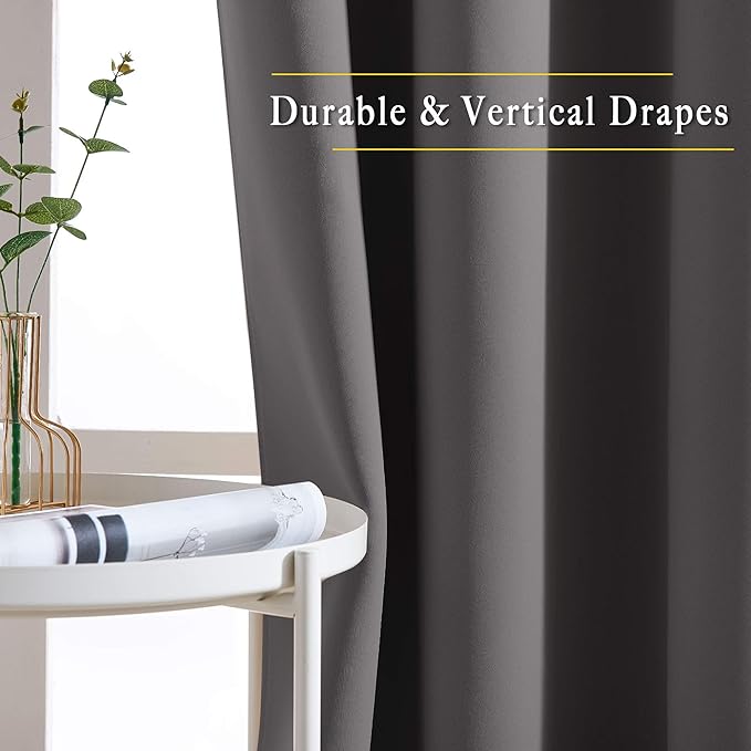 NICETOWN 95 inch Blackout Curtains - Image 3