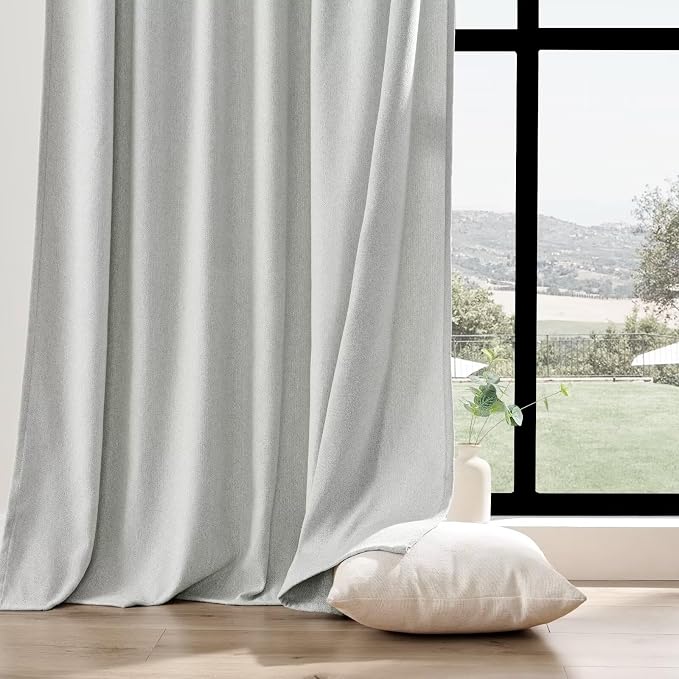 Joydeco Light Filtering Curtains 84 Inch Length - Image 5