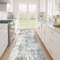 LOONGRUG Runner Rug 3x8 Washable Non-Slip Kitchen Neutral Modern Rug | Abstract by LOONGRUG