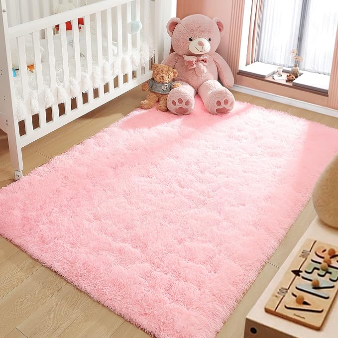 LOCHAS Area Rugs Fluffy Living Room Carpets - Image 3