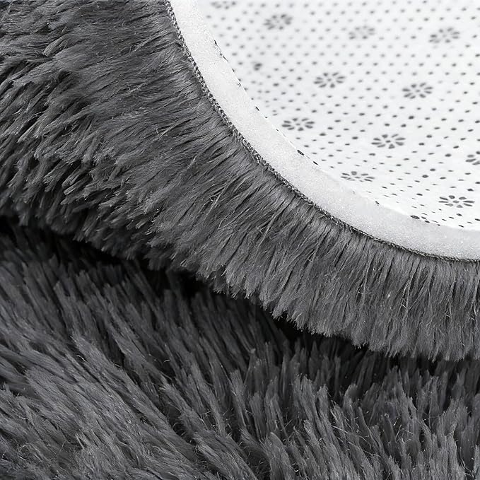 6x9 Area Rug Fluffy Shaggy - Image 8