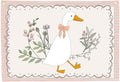 Silly Goose Nursery Rectangular Canvas Banner-Boho Flag Wall Sign Decor for Girls Toddler Kids, Baby Room Above Crib Bedroom Playroom Reading Room Decor-Baby Shower Birthday Christmas Gift