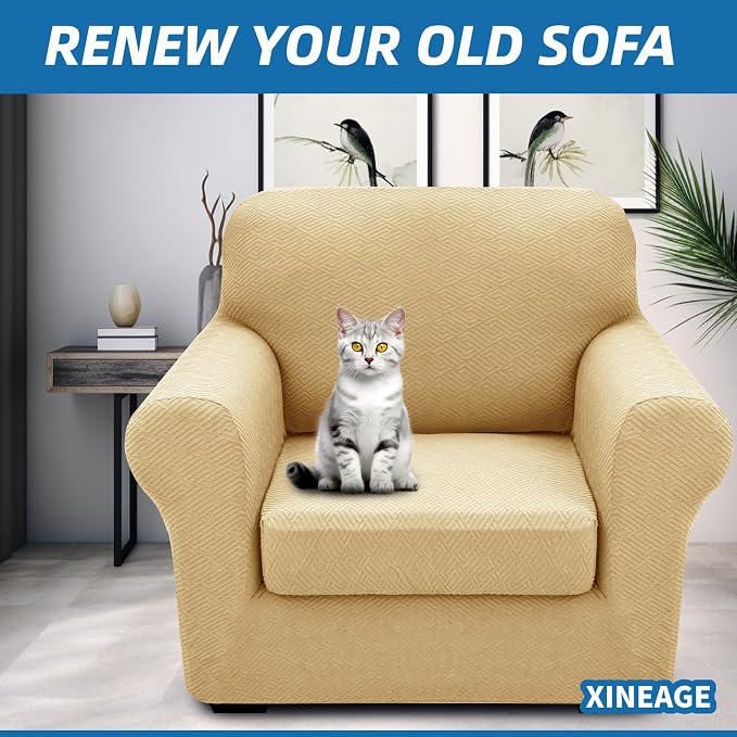 XINEAGE 2026 New 2 Pieces Chair Covers - Image 4
