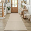 KOZYFLY Runners for Hallways 3x8 ft Washable Kitchen Runner Non Slip Rubber by KOZYFLY