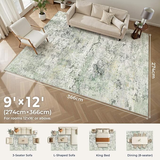 DMOYEST Area Rug Living Room Rugs - Image 2