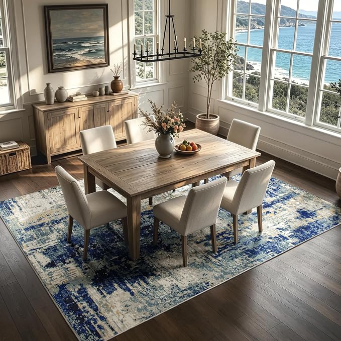 8x10 Washable Area Rug for Living Room, Dining Room, Playroom | Ultra Soft - Image 7
