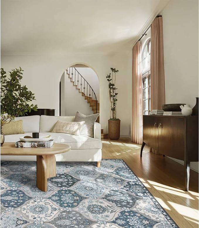 Lahome Moroccan Trellis Washable Area Rug, 5x7 Rugs - Image 6