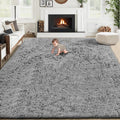 6x9 Area Rug for Living Room: Fluffy Shag Soft Washable Rugs Large Fuzzy Plush by VECARF