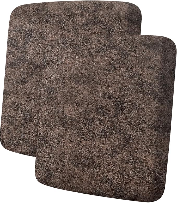 ANARACHON Leather Look Couch Cushion Covers Sofa Seat Slipcovers Sets Couches by ANARACHON